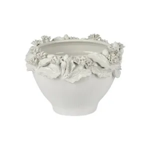Lisse Ceramic Vase, White by Florabelle, a Vases & Jars for sale on Style Sourcebook