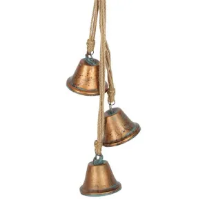 Clang Metal Bell Hanging Ornament, Bronze by Florabelle, a Doorbells for sale on Style Sourcebook