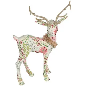 Fleur Brocade Reindeer Ornament by Florabelle, a Statues & Ornaments for sale on Style Sourcebook