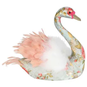 Arboir Brocade Swan Ornament by Florabelle, a Statues & Ornaments for sale on Style Sourcebook