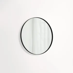 Round Mirror 600mm - Matte Black by ABI Interiors Pty Ltd, a Mirrors for sale on Style Sourcebook