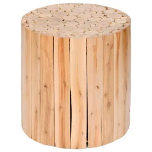 Musca Reclaimed Mango Wood Accent Stool / Side Table by Fobbio Home, a Side Table for sale on Style Sourcebook
