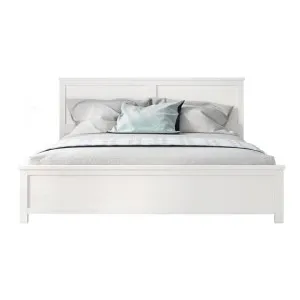 Safi Wooden Bed, Queen, White by Fobbio Home, a Beds & Bed Frames for sale on Style Sourcebook