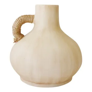 Brigs Terracotta Jug Vase, Small by Darlin, a Vases & Jars for sale on Style Sourcebook