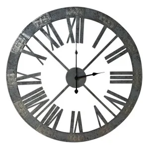 Easton Metal Round Wall Clock, 60cm by Darlin, a Clocks for sale on Style Sourcebook