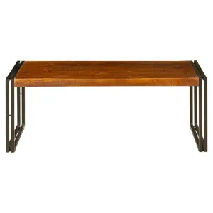 Astra Mango Wood & Metal Coffee Table, 120cm by Fobbio Home, a Coffee Table for sale on Style Sourcebook