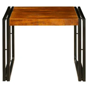 Astra Mango Wood & Metal Coffee Table, 60cm by Fobbio Home, a Coffee Table for sale on Style Sourcebook