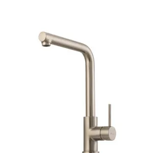 Venice Right Angle Mixer | Made From Brass In Brushed Nickel By Oliveri by Oliveri, a Kitchen Taps & Mixers for sale on Style Sourcebook