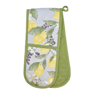 J.Elliot Lemon Sky & Bayleaf Double Glove by null, a Oven Mitts & Potholders for sale on Style Sourcebook