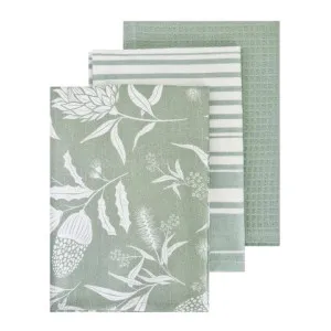 J.Elliot Bindi Mint Tea Towel 3 Pack by null, a Tea Towels for sale on Style Sourcebook