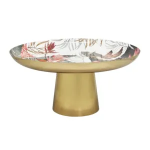 J.Elliot Tropical Gold Cake Stand by null, a Cake Stands for sale on Style Sourcebook