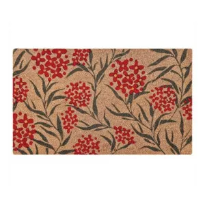 J.Elliot PVC Backed Native Flower Coir Mat by null, a Doormats for sale on Style Sourcebook