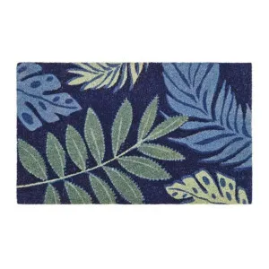 J.Elliot PVC Backed Tropical Leaves Coir Mat by null, a Doormats for sale on Style Sourcebook