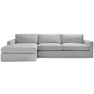 Sunday Chaise Sofa & Slip Cover Duxton Pewter - 3 Seater by James Lane, a Sofas for sale on Style Sourcebook