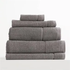 Renee Taylor Cambridge Textured 5 Piece Fossil Towel Pack by null, a Towels & Washcloths for sale on Style Sourcebook