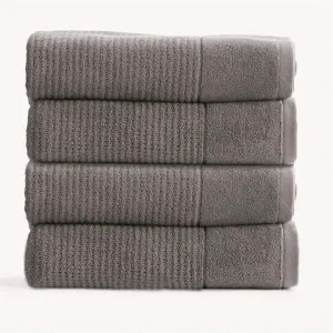 Renee Taylor Cambridge Textured 4 Piece Fossil Bath Towel Pack by null, a Towels & Washcloths for sale on Style Sourcebook