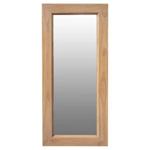 Ascot Mindi Wood Frame Cheval Mirror, 150cm, Natural by Centrum Furniture, a Mirrors for sale on Style Sourcebook
