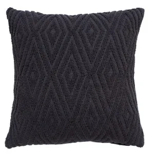 Malea Cushion Grey - 50cm x 50cm by James Lane, a Cushions, Decorative Pillows for sale on Style Sourcebook