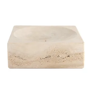 Ren Incense Holder in Travertine - Beige by Urban Road, a Home Fragrances for sale on Style Sourcebook