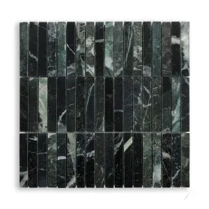 Bastoni Tempesta Verdi Stack Bond Tile by Tile Republic, a Natural Stone Tiles for sale on Style Sourcebook