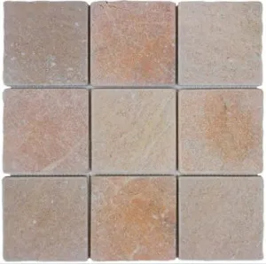 Castellana Terra Natural Stone Mosaic Square Tile by Tiles Republic, a Natural Stone Tiles for sale on Style Sourcebook