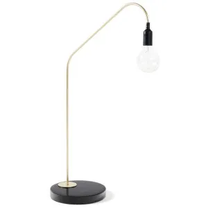Lumier Metal Table Lamp, Gold by M Co Living, a Table & Bedside Lamps for sale on Style Sourcebook