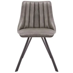 Phillipa Faux Leather Dining Chair, Olive Green by M Co Living, a Dining Chairs for sale on Style Sourcebook