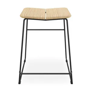 Aero Ashwood & Steel Counter Stool, Natural / Black by Gus, a Bar Stools for sale on Style Sourcebook