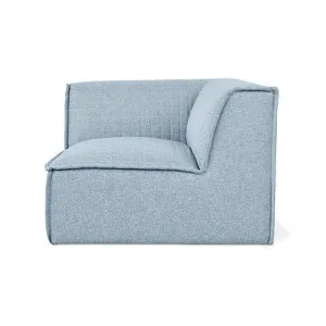 Nexus Fabric Modular Sofa, Corner Unit, Parliament Lake by Gus, a Sofas for sale on Style Sourcebook