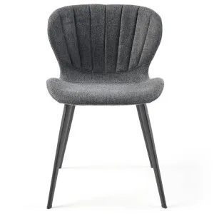 Chloe Fabric Dining Chair, Gunmetal by M Co Living, a Dining Chairs for sale on Style Sourcebook