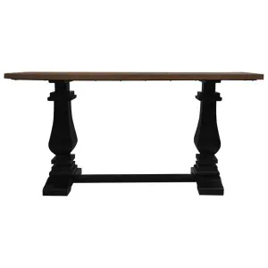 Mozzate Mango Wood Pedestal Console Table, 160cm by Dodicci, a Console Table for sale on Style Sourcebook
