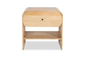 Mitzi Bedside Table, Oak, by Lounge Lovers by Lounge Lovers, a Bedside Tables for sale on Style Sourcebook