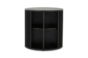 Hendrix Side Table, Black, by Lounge Lovers by Lounge Lovers, a Side Table for sale on Style Sourcebook
