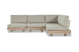 Newport Outdoor Corner Sofa, White, by Lounge Lovers by Lounge Lovers, a Sofa Beds for sale on Style Sourcebook