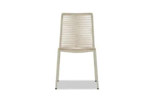 Aloha Outdoor Dining Chair, White, by Lounge Lovers by Lounge Lovers, a Dining Chairs for sale on Style Sourcebook