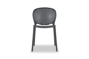 Bongo Outdoor Dining Chair, Charcoal, by Lounge Lovers by Lounge Lovers, a Dining Chairs for sale on Style Sourcebook