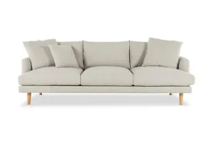 Hampton 4 Seat Sofa, Havana Light Grey, by Lounge Lovers by Lounge Lovers, a Sofas for sale on Style Sourcebook