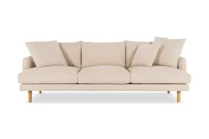 Hampton 4 Seat Sofa, Havana Natural, by Lounge Lovers by Lounge Lovers, a Sofas for sale on Style Sourcebook