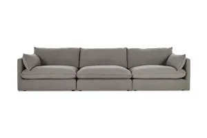 Loft 5 Seat Sofa, Grey, by Lounge Lovers by Lounge Lovers, a Sofas for sale on Style Sourcebook