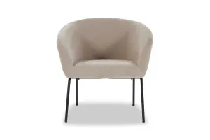 Isla Modern Armchair, Ivory, by Lounge Lovers by Lounge Lovers, a Chairs for sale on Style Sourcebook