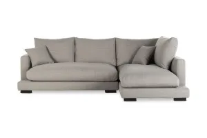 Long Beach Mini Right Corner Sofa, Austin Grey, by Lounge Lovers by Lounge Lovers, a Sofas for sale on Style Sourcebook