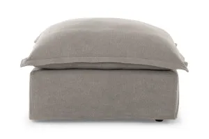 Toorak 85cm Ottoman, Grey, by Lounge Lovers by Lounge Lovers, a Ottomans for sale on Style Sourcebook