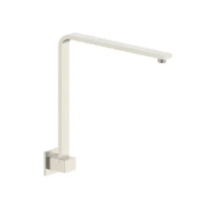 Shower Arm Wall Mount Right Angle Square Rail | Made From Brass In Brushed Nickel By Raymor by Raymor, a Showers for sale on Style Sourcebook