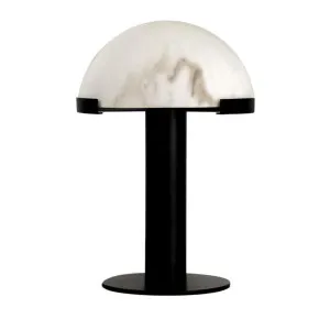 Mishca Iron Base Dome Table Lamp, Black by Cozy Lighting & Living, a Table & Bedside Lamps for sale on Style Sourcebook