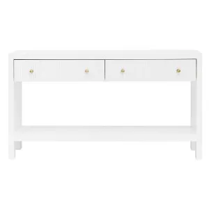 Ariana Console Table, 140cm, White by Cozy Lighting & Living, a Console Table for sale on Style Sourcebook
