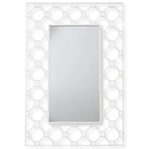 Alden Iron Frame Wall Mirror, 109cm by Elme Living, a Mirrors for sale on Style Sourcebook