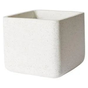 Miles Terrazzo Square Outdoor Planter Bowl by Elme Living, a Plant Holders for sale on Style Sourcebook