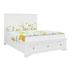 Vienna Wooden Bed with Storage, Queen by Dodicci, a Beds & Bed Frames for sale on Style Sourcebook