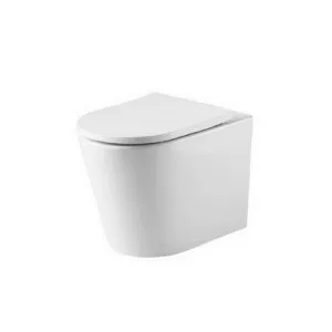 Inwall Rimless Pan (Only) Suits Oslo Wall Faced Toilet Suite | Made From Vitreous China In White By Oliveri by Oliveri, a Toilets & Bidets for sale on Style Sourcebook