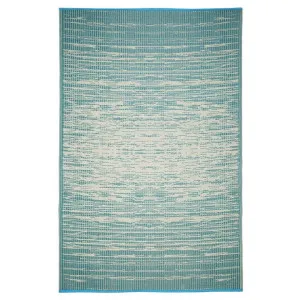 Brooklyn Reversible Outdoor Rug, 179x120cm, Teal by Fobbio Home, a Outdoor Rugs for sale on Style Sourcebook
